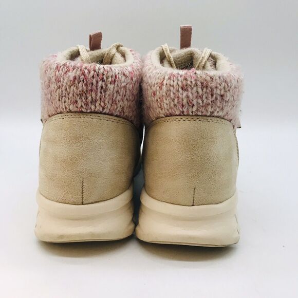 Skechers Synergy Pretty Hiker Sweater Collar Hiking Boots Women's 9.5 Tan Pink - Picture 4 of 10